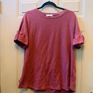 Women's Casual Pink Top